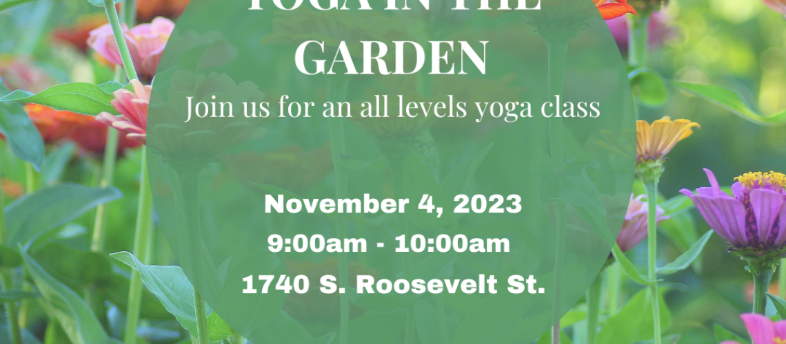 Yoga in the Garden